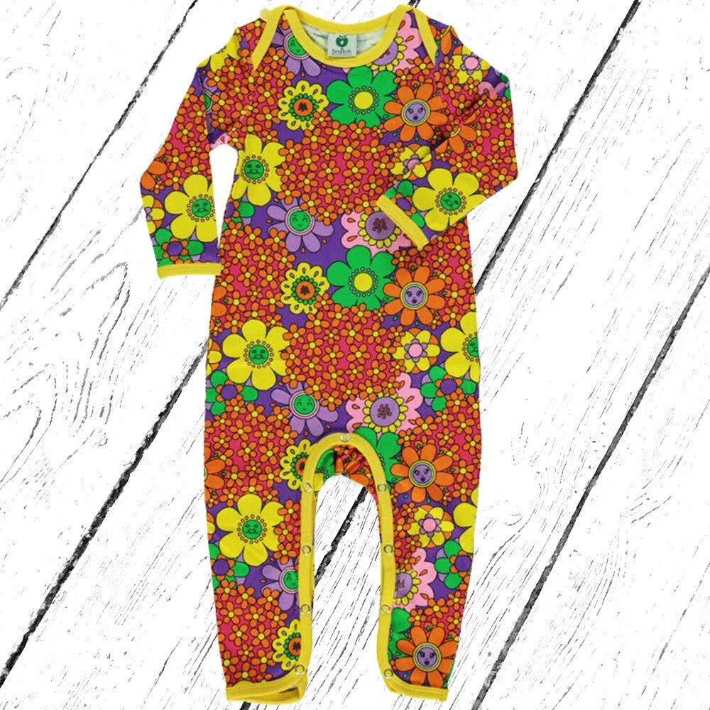 Smafolk Overall Bodysuit Flowers