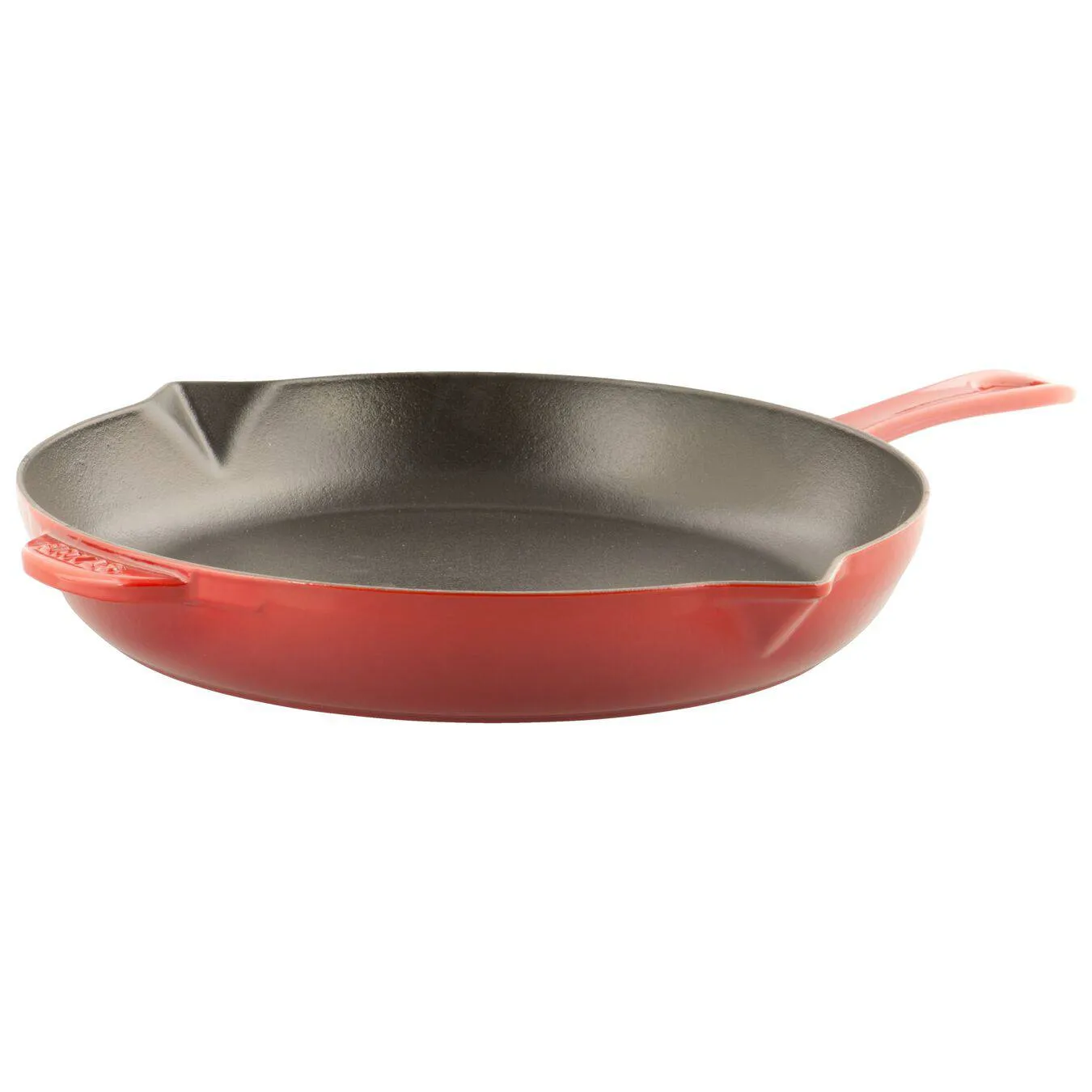 Staub Cast Iron Fry Pan, 12-in, Cherry Red