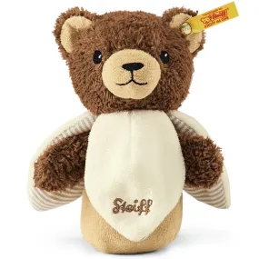 Steiff  Basti Bear Grip Toy with Rustling Foil Brown/Beige