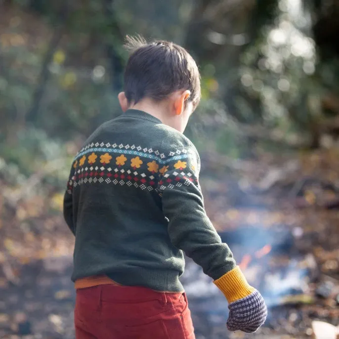 Strickpullover Autumn Leaf Fair Isle