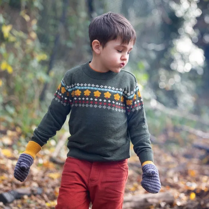 Strickpullover Autumn Leaf Fair Isle