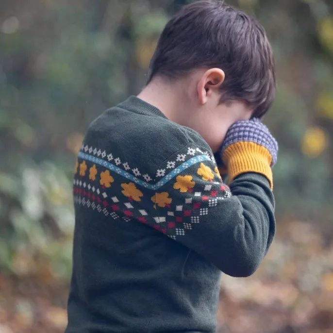 Strickpullover Autumn Leaf Fair Isle