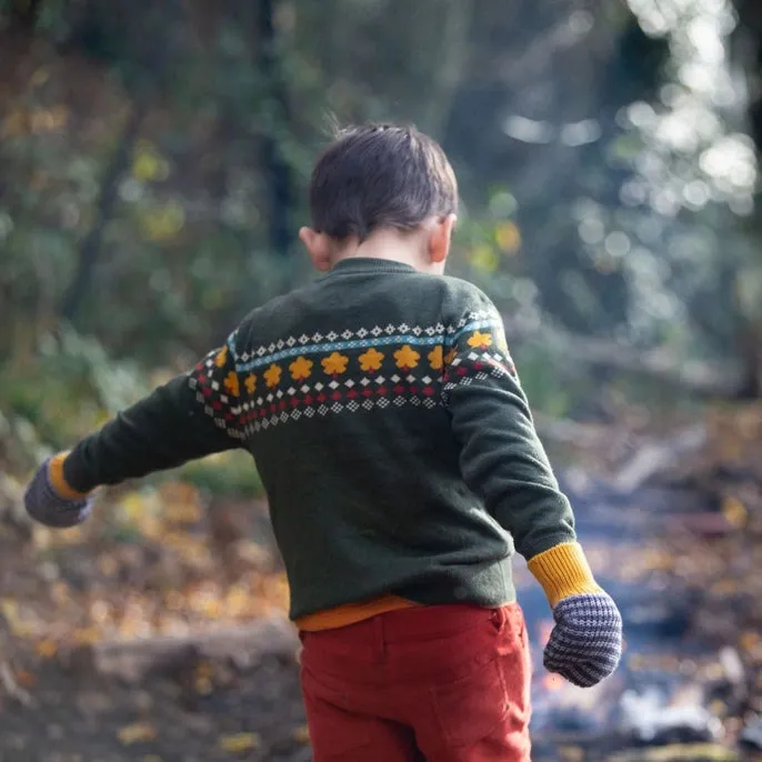 Strickpullover Autumn Leaf Fair Isle