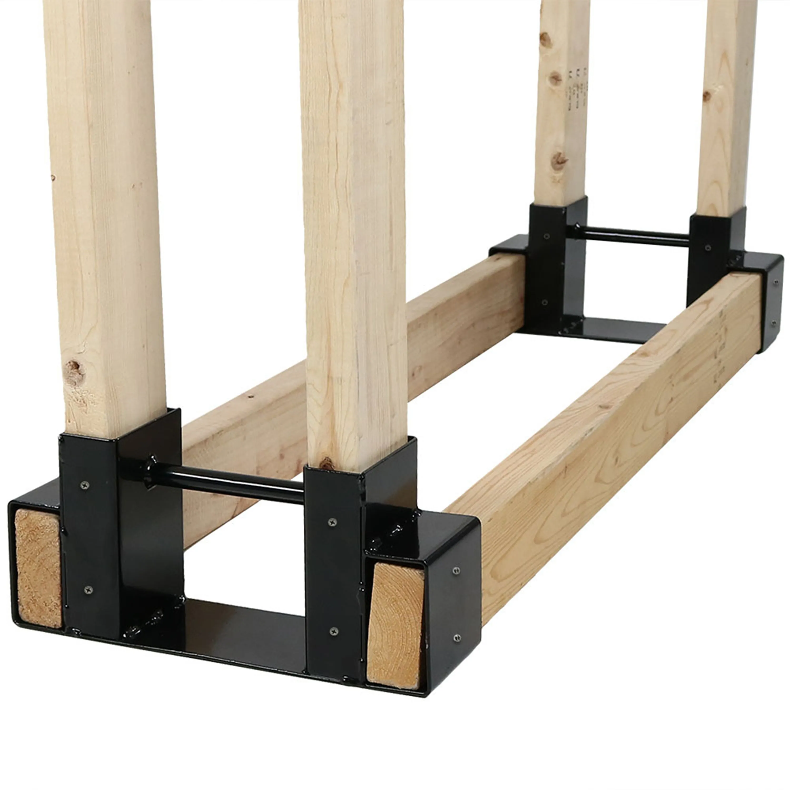 Sunnydaze Deluxe Firewood Log Rack Brackets