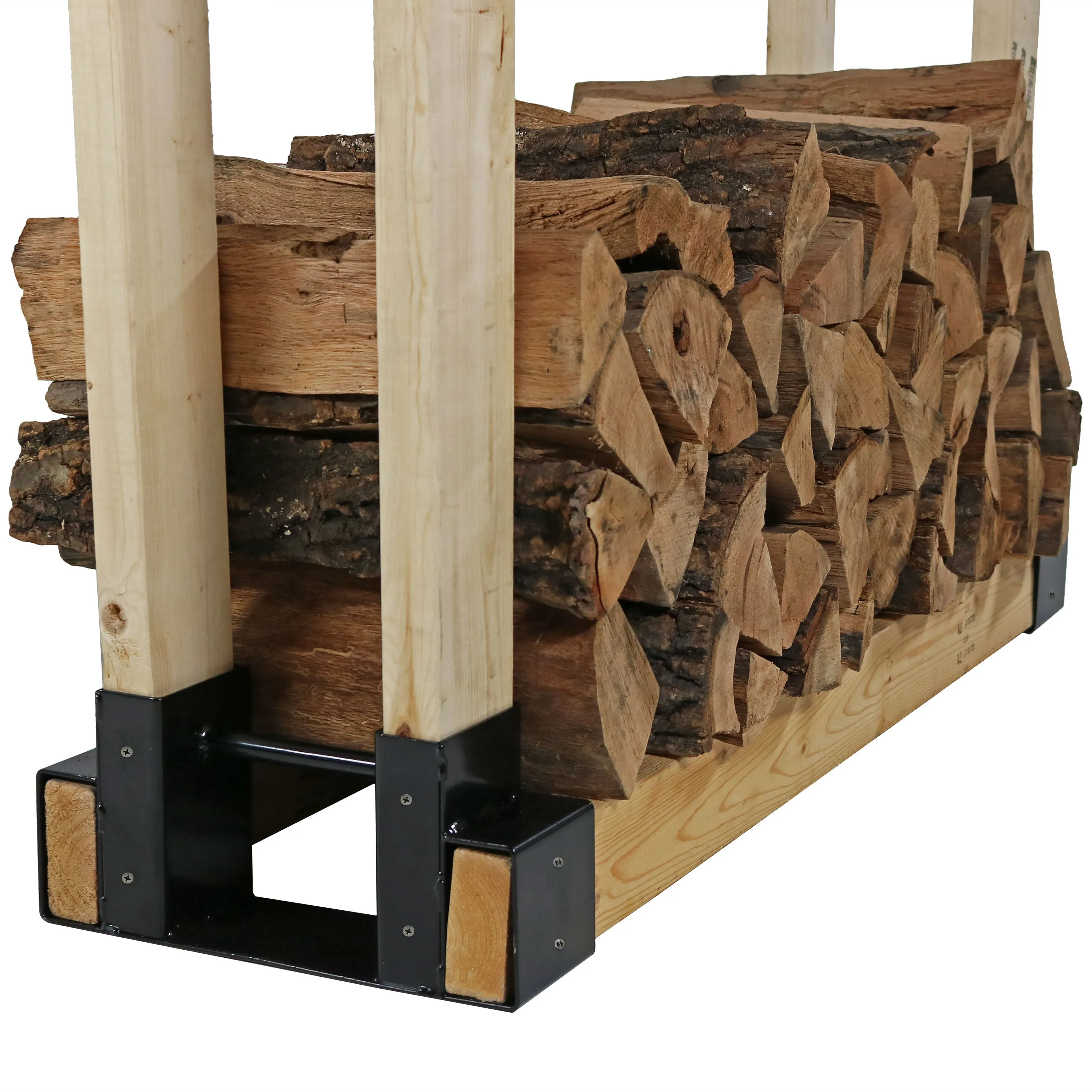 Sunnydaze Deluxe Firewood Log Rack Brackets