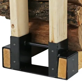 Sunnydaze Deluxe Firewood Log Rack Brackets