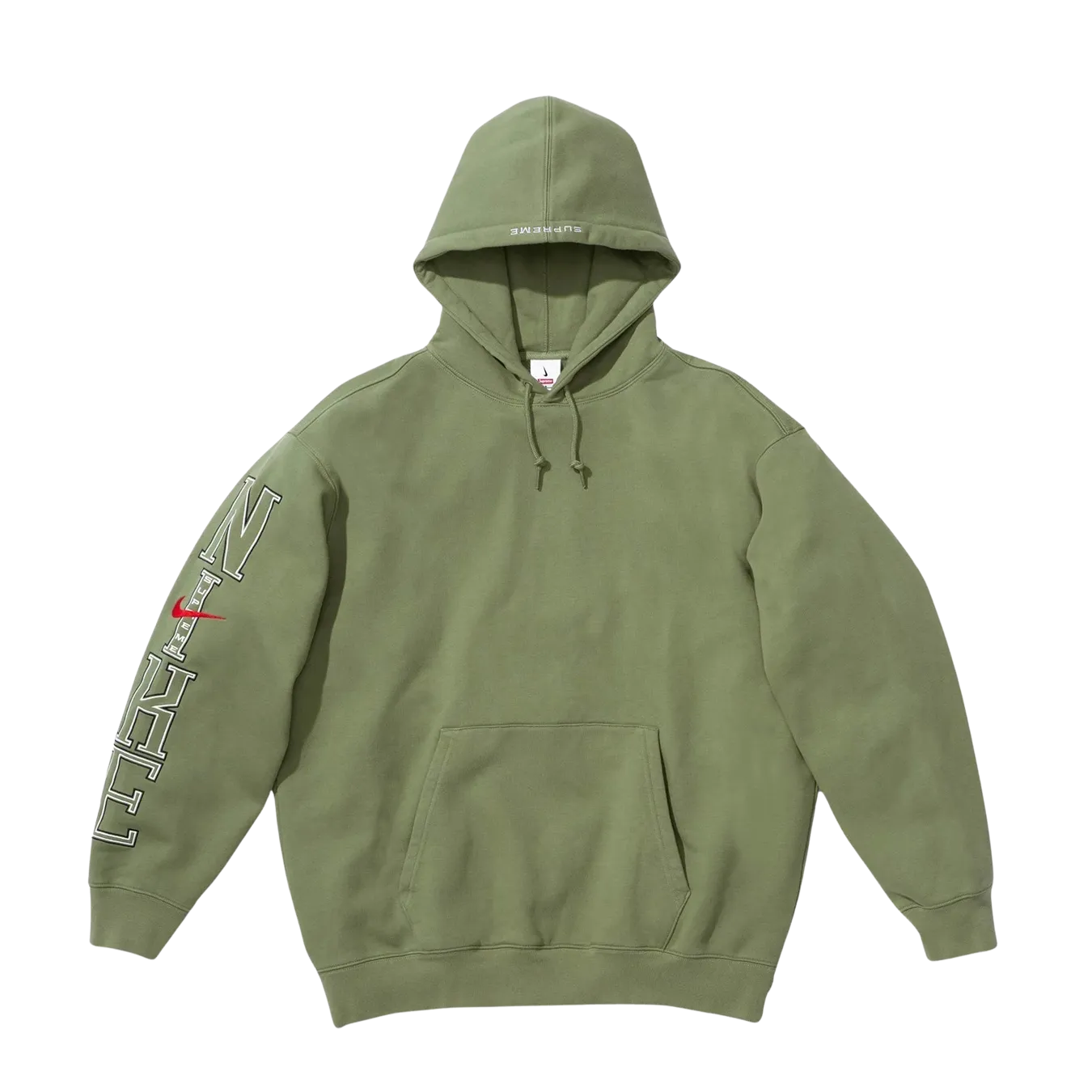 Supreme x Nike Hooded Sweatshirt 'Olive'