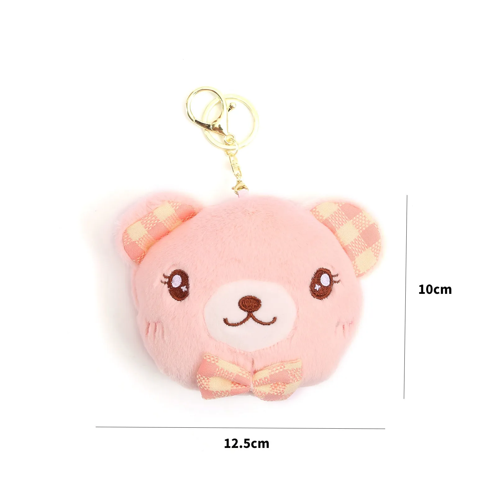 Sweet little teddy-bear 2 in 1 keychain & pouch.