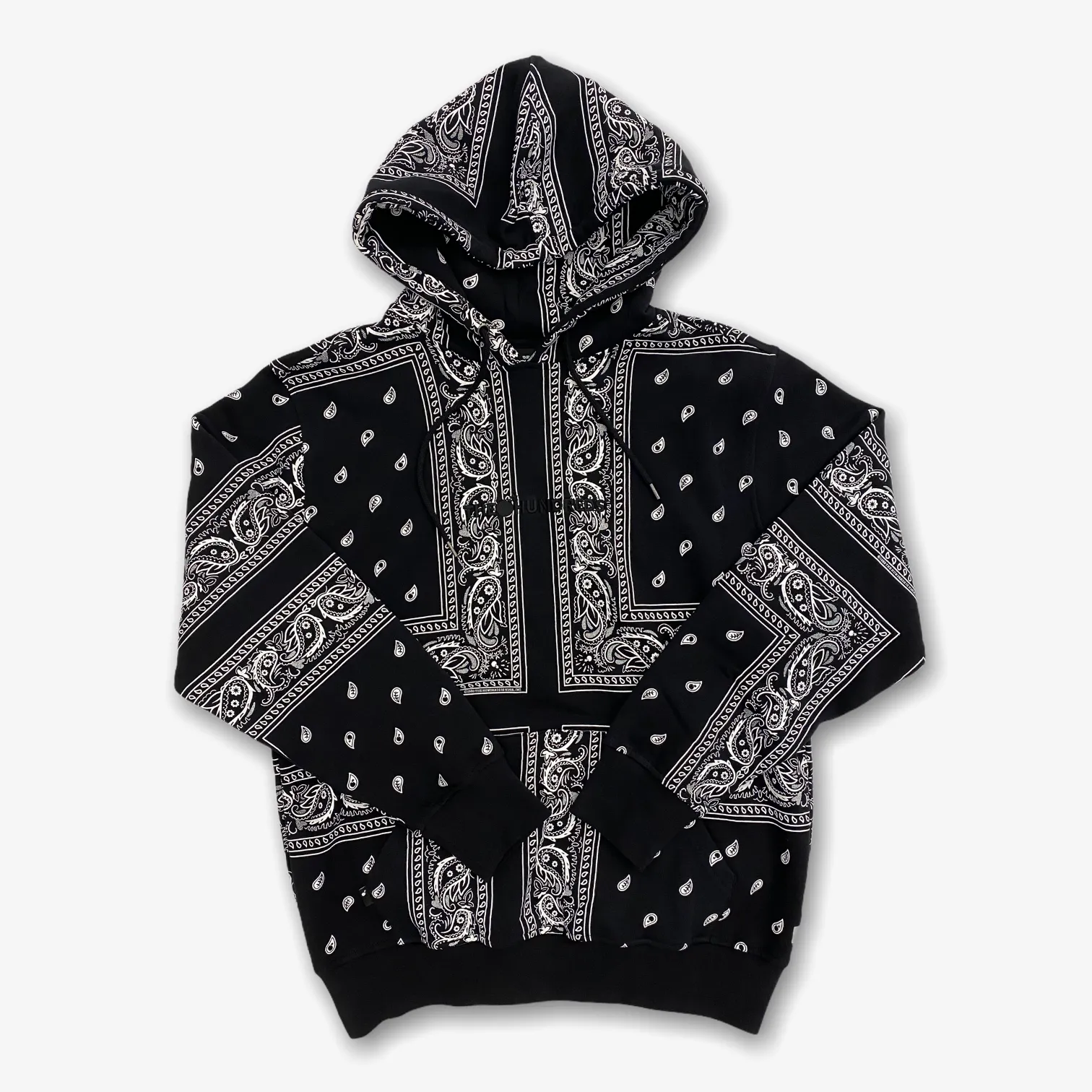 The Hundreds Bandana Pullover Hoodie Black