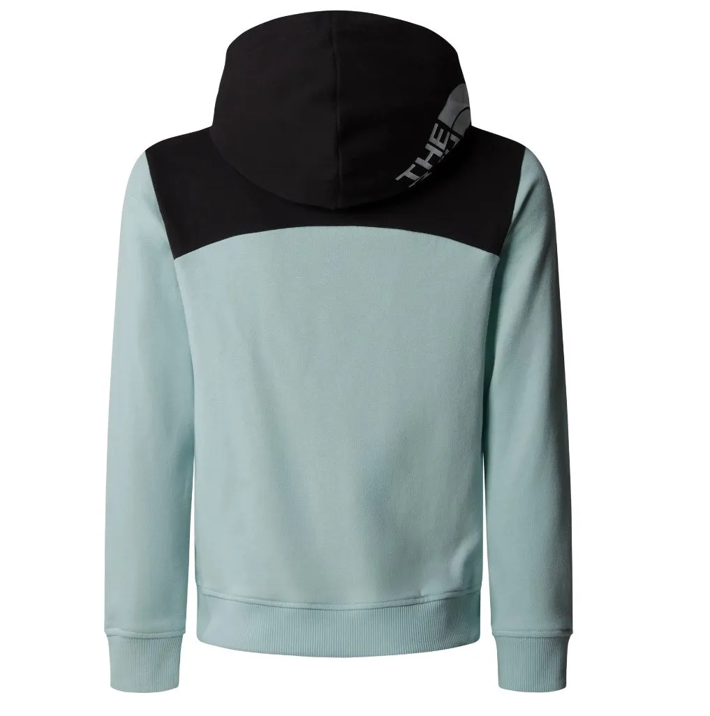 The North Face Girls Back Logo Relaxed Pullover Hoodie Muted Pine