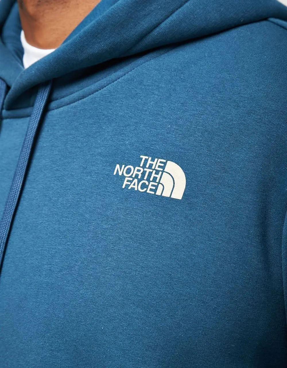 The North Face Topographic Pullover Hoodie - Midnight Petrol