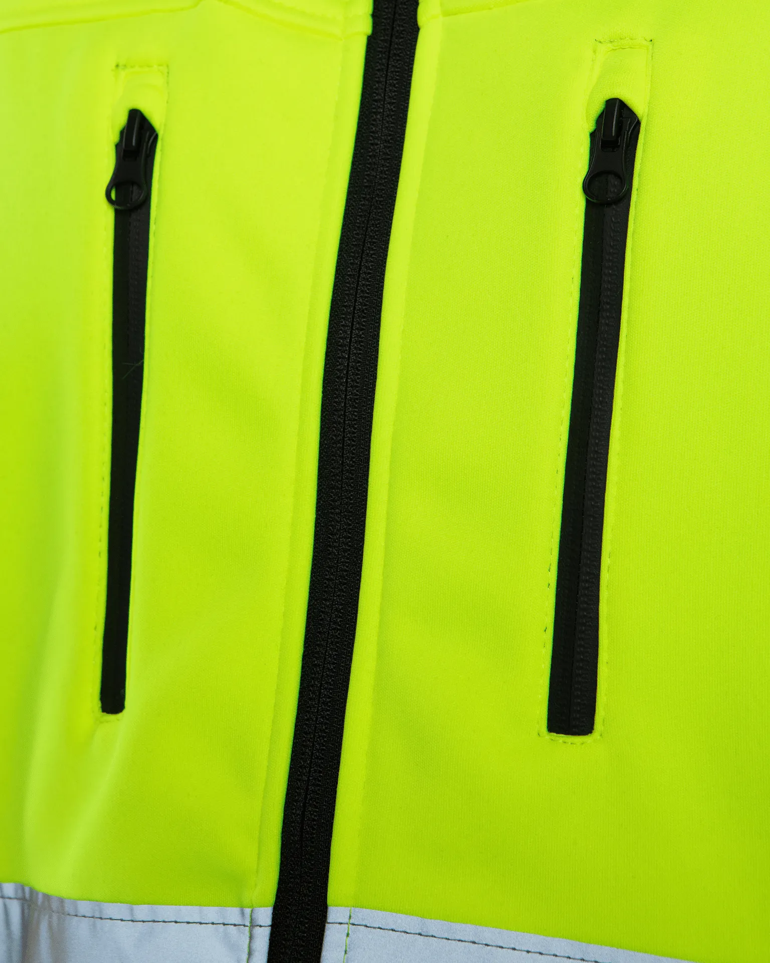 UHV427 HiVis Full Zip Soft Shell Jacket