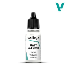 Vallejo 70520 Matt Varnish Acrylic Paint 17ml