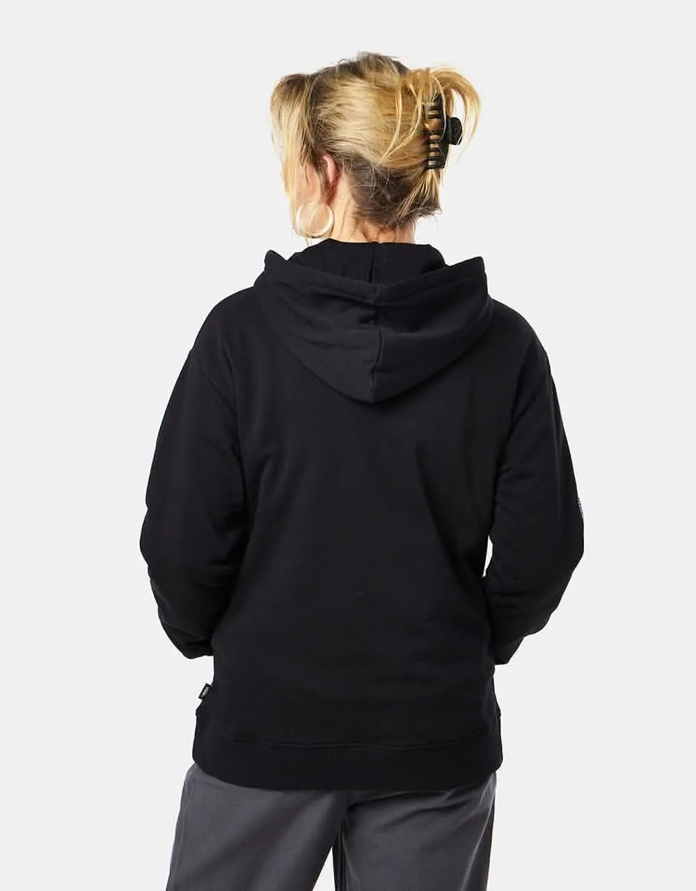 Vans Womens Breana Skate Fleece Pullover Hoodie - Black