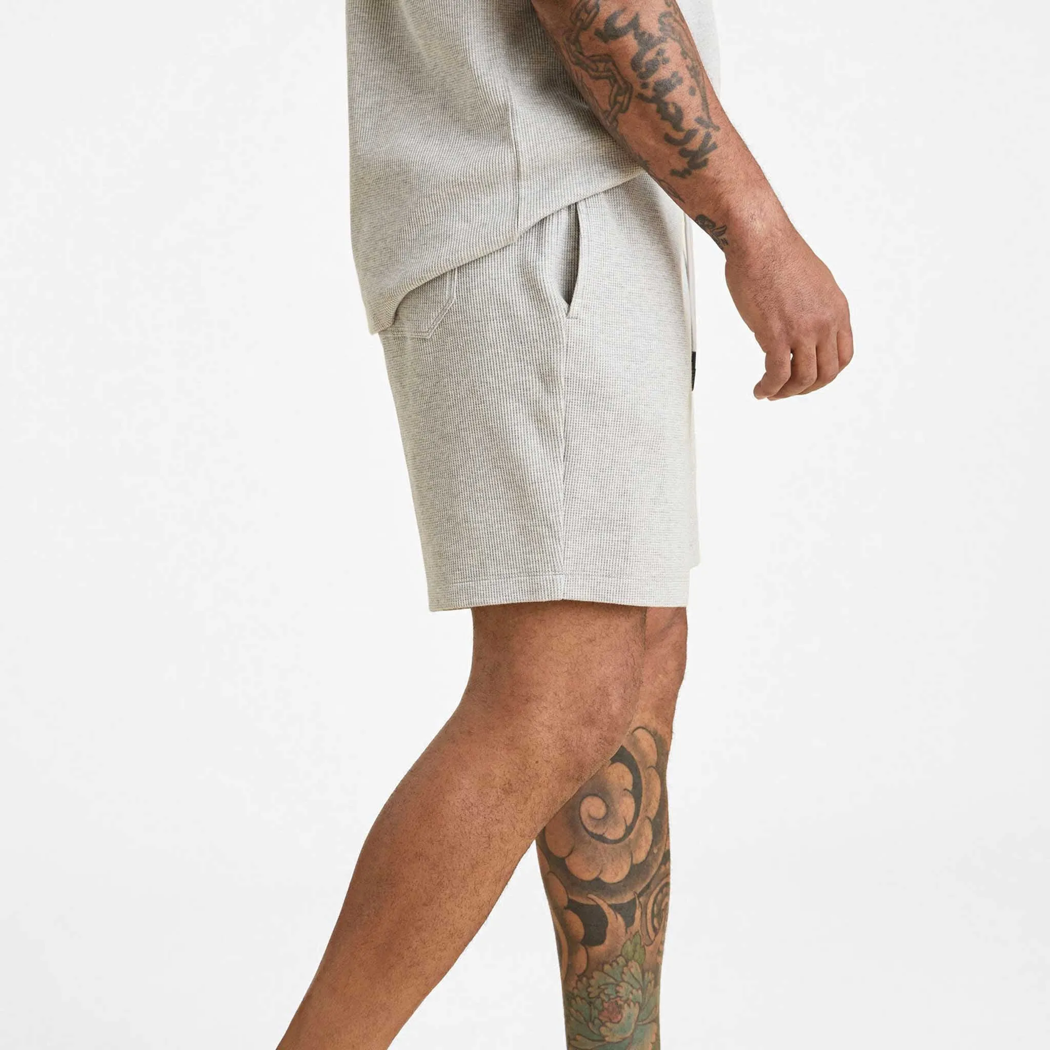 Waffle Short | Heather Grey