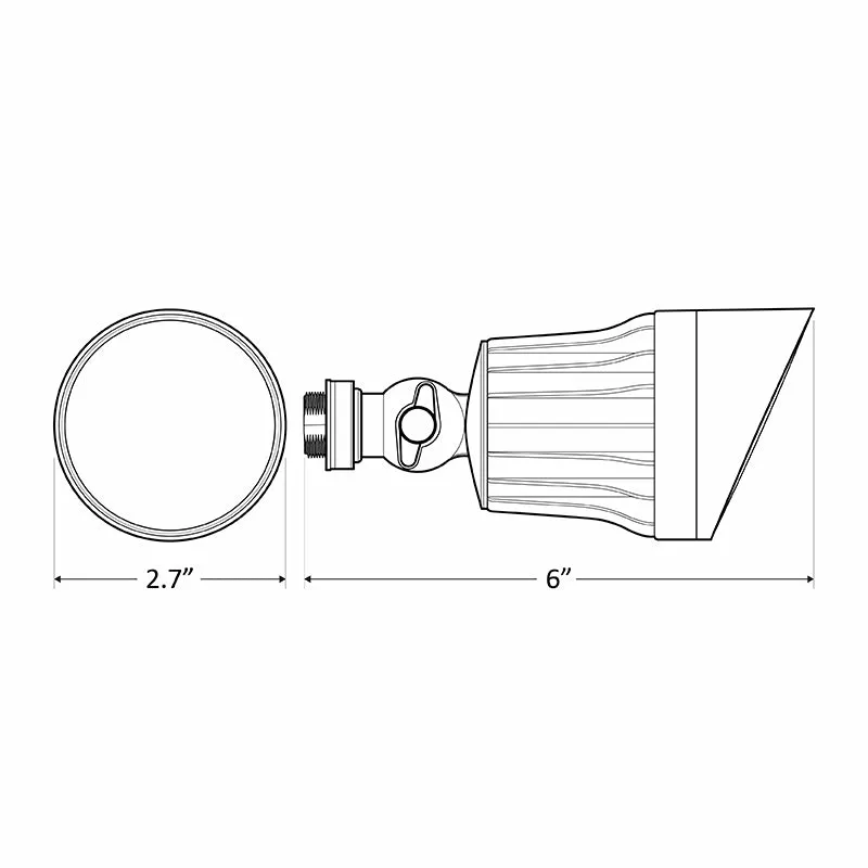 Westgate 10W LED Weatherproof Flood Head, 5000K