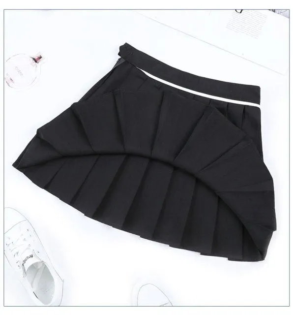 Women High Waist Pleated Skirt | High Waist Skirt | Tennis Skirt | Mini-Skirt | Girls Dance Skirt | Kawaii Skirts For Girl | School Skirts