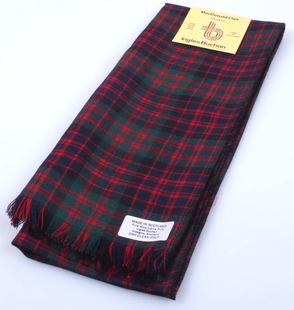 Wool Scarf in MacDonald Modern Tartan