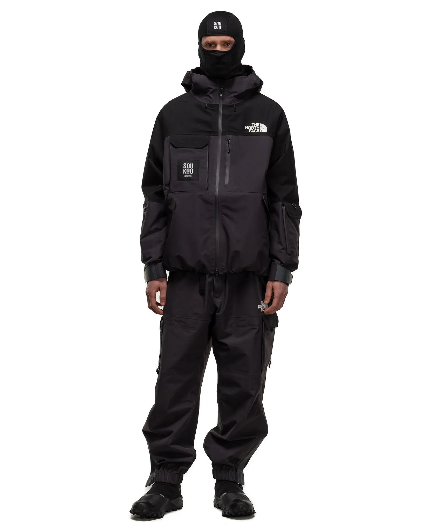 x Undercover SOUKUU Hike Utility Shell Jacket Black/Obsidian